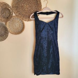 Vintage All That Jazz Velvet Dress